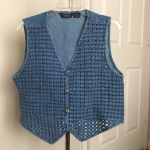 Women's Denim Vest